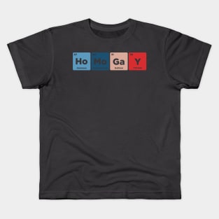 HoMoGaY Elements Kids T-Shirt